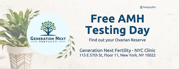 FREE AMH Testing Day - Find Out Your Ovarian Reserve (Egg Count)