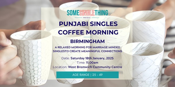 Punjabi Singles Coffee Morning