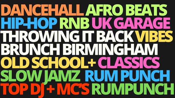 THROWING IT BACK BRUNCH - SAT 18 JANUARY - BIRMINGHAM