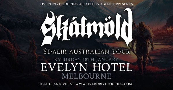 Skálmöld - Melbourne- Ydalir Australian Tour - Evelyn Hotel Skálmöld - Melbourne- Ydalir Australian Tour - Evelyn Hotel