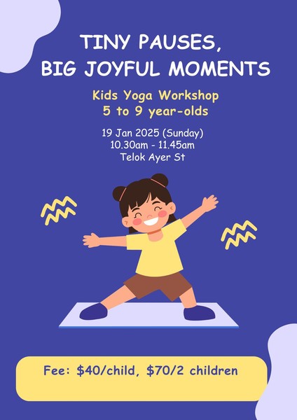 Kids Yoga: Tiny Pauses, Big Joyful Moments