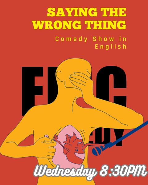 Saying the Wrong Thing: An English Comedy Hour in Berlin