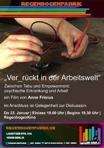 "Ver_rückt in der Arbeitswelt" - Film im RegenbogenKino