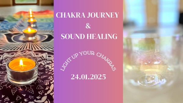 Chakra Journey mit Sound Healing in Hamburg  - Klangreise durch den Körper