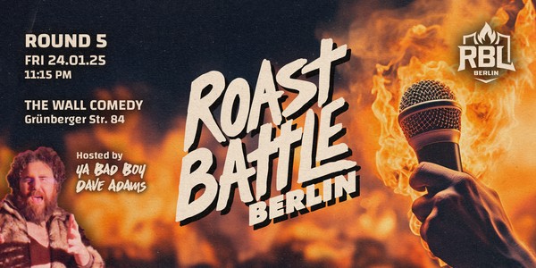 Roast Battle Berlin – Round 5: Standup Comedy in English