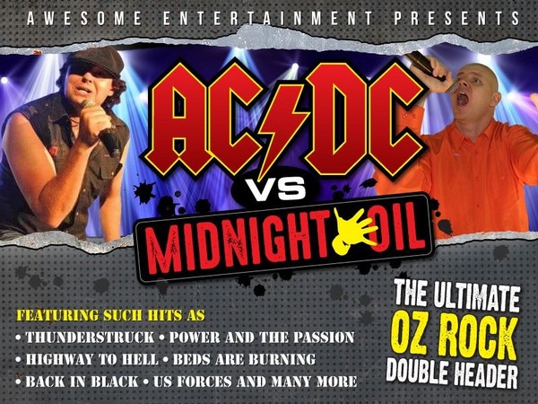 AC/DC v/s Midnight Oil Tribute AC/DC v/s Midnight Oil Tribute