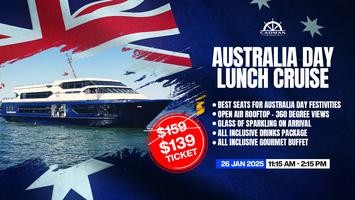 Cadman Cruises | Australia Day Lunch Cruise | All Inclusive