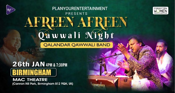 Afreen Afreen  Qawwali Night with Qalandar Qawwali Band Birmingham