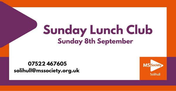 MS Society Solihull Sunday Lunch Club