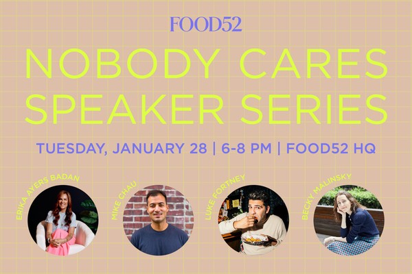 Nobody Cares Speaker Series with Luke Fortney, Mike Chau & Becky Malinsky