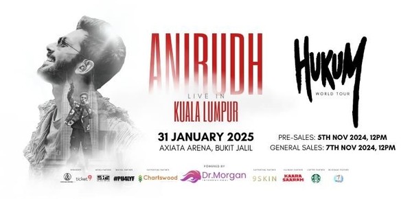 HUKUM ANIRUDH LIVE IN KUALA LUMPUR	 HUKUM ANIRUDH LIVE IN KUALA LUMPUR