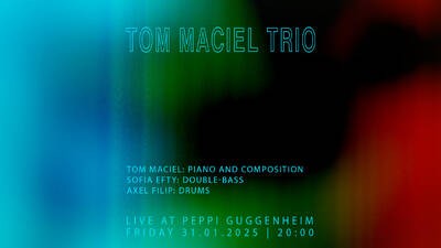 Jazz @ Peppi Guggenheim: Tom Maciel Trio