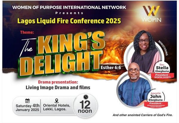 Women of Purpose International Network Lagos Liquid Fire Conference 2025