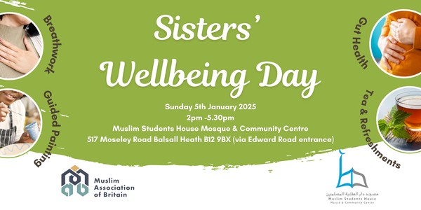 Sisters' Wellbeing Day