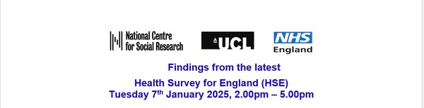 Findings from the latest Health Survey for England (HSE)