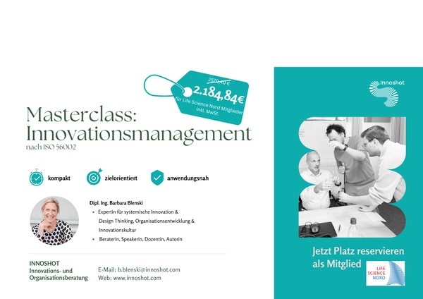 Masterclass Innovationsmanagement nach ISO 56002