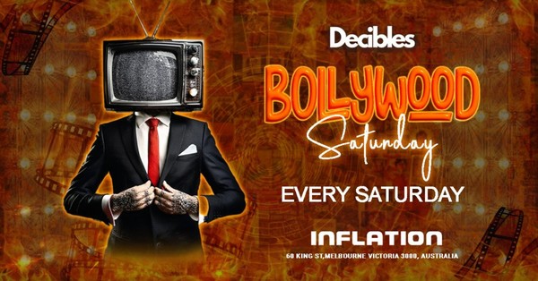 BOLLYWOOD SATURDAY NIGHT at Decibles Nightclub, Melbourne BOLLYWOOD SATURDAY NIGHT at Decibles Nightclub, Melbourne