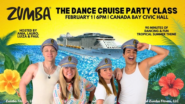 ZUMBA PARTY CLASS - TROPICAL SUMMER CRUISE ZUMBA PARTY CLASS - TROPICAL SUMMER CRUISE