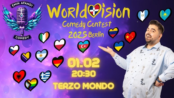 WorldVision Comedy Contest 01.02.2025 Berlin