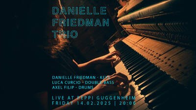 Jazz @ Peppi: Danielle Friedman Trio