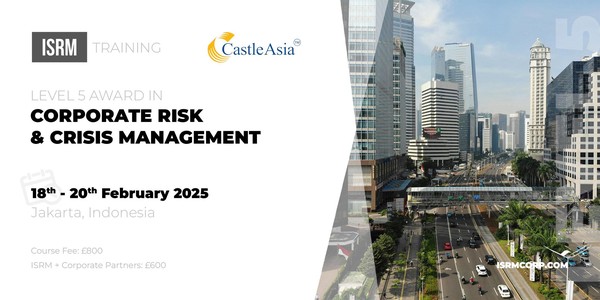 Level 5 Award in Corporate Risk & Crisis Management