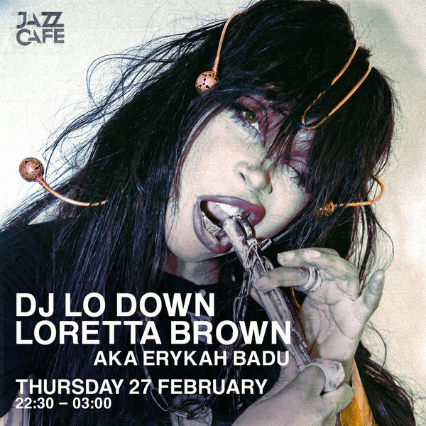 DJ Lo Down Loretta Brown aka Erykah Badu