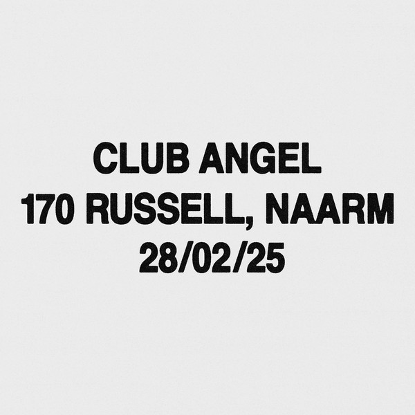 Club Angel - NAARM - 170 Russell