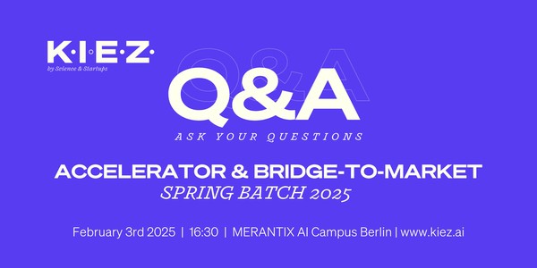 K.I.E.Z. Q&A Session: Accelerator & Bridge-To-Market - Spring Batch 2025