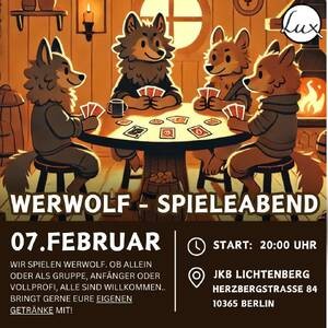 Werwolf-Spieleabend in Lichtenberg