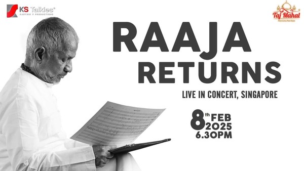 RAAJA RETURNS, Live in Concert RAAJA RETURNS, Live in Concert