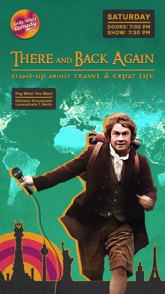 There and Back Again: English Stand-up About Travel & Expat Life 08.02.25