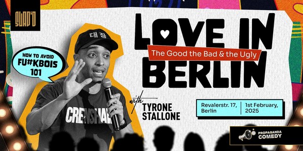 LOVE in BERLIN with Tyrone Stallone – English Comedy Game Show