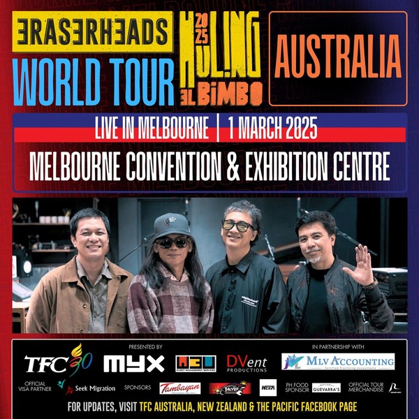 Eraserheads Huling El Bimbo World Tour: MELBOURNE Eraserheads Huling El Bimbo World Tour: MELBOURNE