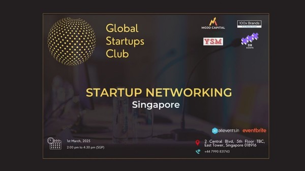 GLOBAL STARTUPS CLUB l STARTUP NETWORKING Singapore 2025 GLOBAL STARTUPS CLUB l STARTUP NETWORKING Singapore 2025