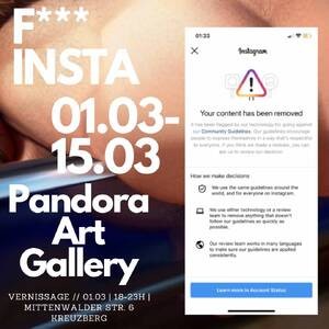 F*** Insta - Denied Art (18+) Opening 1.3. 7pm 1.3.-15.3.