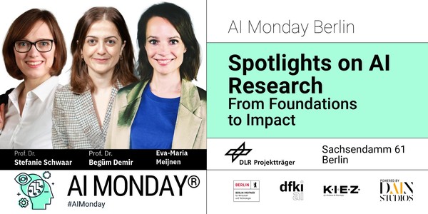 AI Monday Berlin | Spotlights on AI Research – From Foundations to Impact