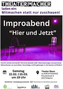 “Hier und Jetzt” – Der Improabend der Theatermacher