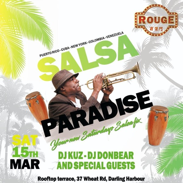 🏝SALSA PARADISE🏝ROUGE - DARLING HARBOUR 🏝SALSA PARADISE🏝ROUGE - DARLING HARBOUR