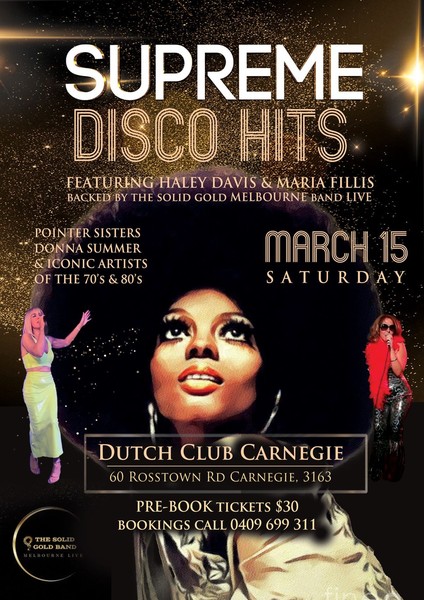 “SUPREME DISCO” HITS Dutch Club Carnegie