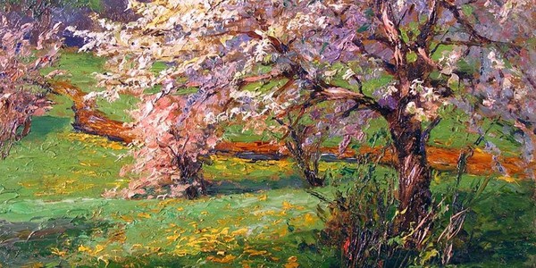 Paint Olga Wisinger Florian Spring Landscape in Birmingham!