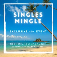 Sunday Singles Mingle 40+