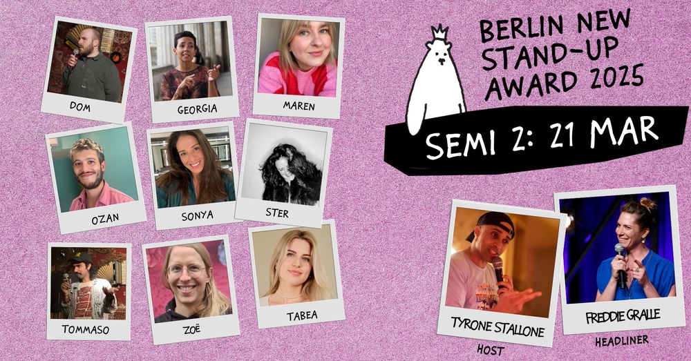 Berlin New Stand-Up Award 2025! Semi 2