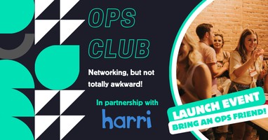 Ops Club | Launch Event | Meet new operations people ✨