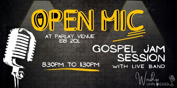 Worship Unplugged: Gospel Open Mic Night to Showcase God's Gifts