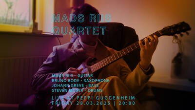 Jazz @ Peppi: Mads Riis Quartet