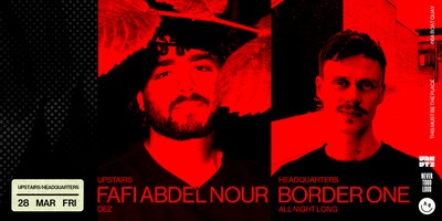 Thugshop x Unmute Presents: Border One and Fafi Abdel Nour