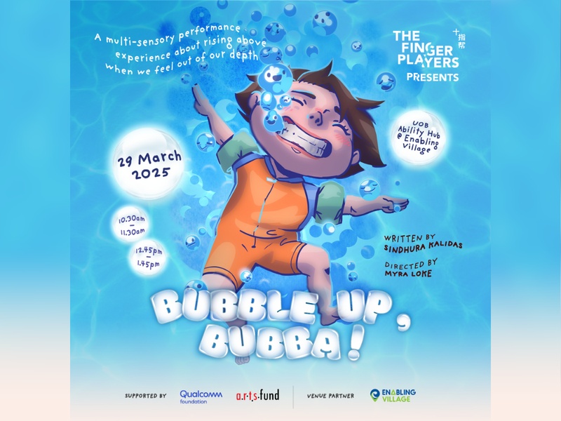 Bubble Up, Bubba! - An Accessible, Intimate, and Interactive Puppetry Performance