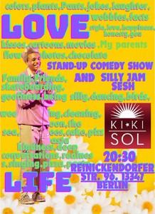 Love Life English stand up comedy 20:30 KiKi-Sol Wedding