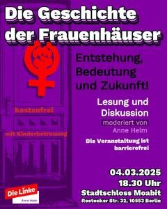 Die Geschichte der Frauenhäuser - Entstehung, Bedeutung und Zukunft (inkl. Kinderbetreuung)