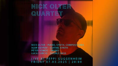 Jazz @ Peppi Guggenheim: Nick Olter Quartet